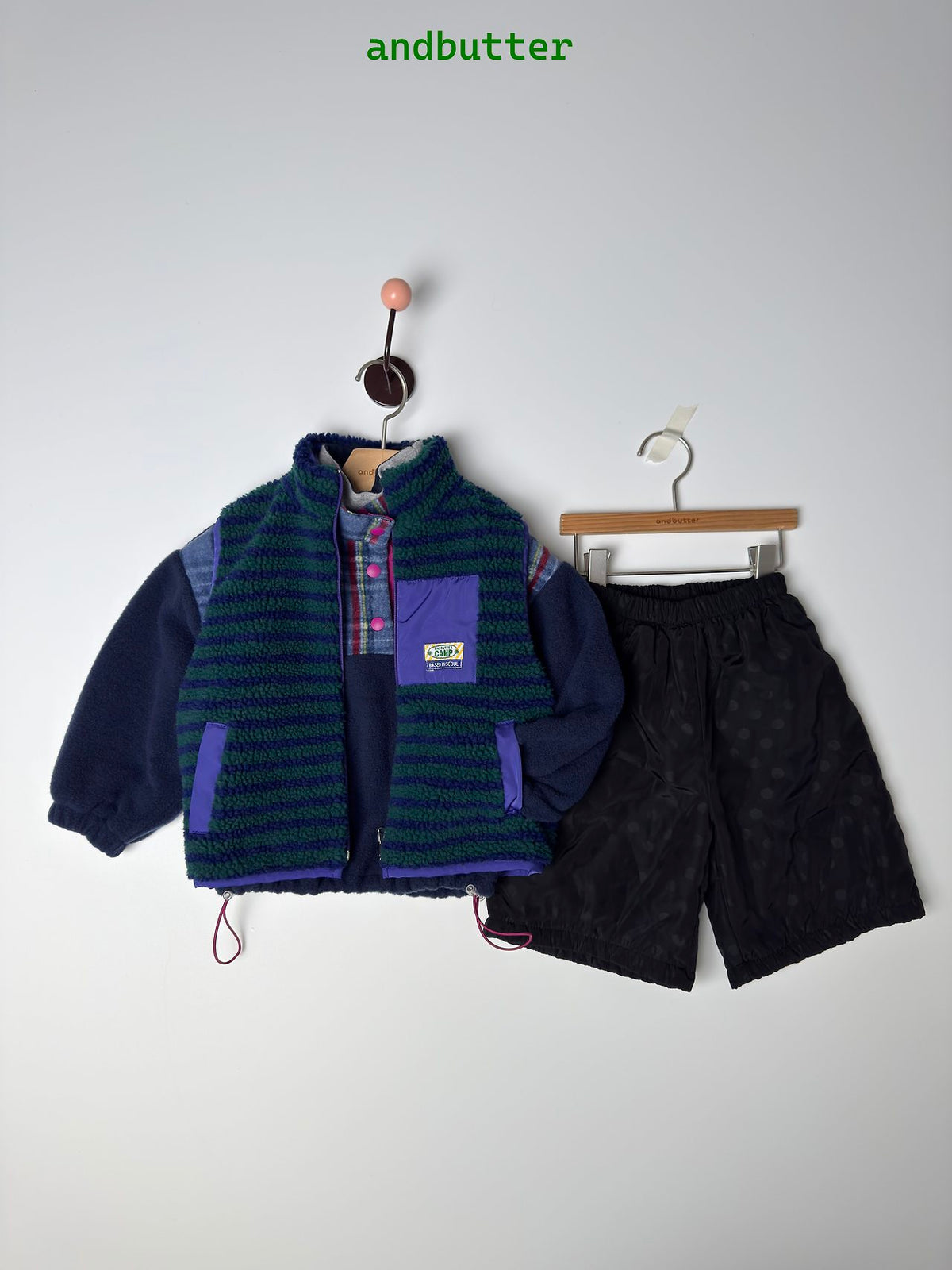 《予約》Dot Padded Pants / ANDBUTTER
