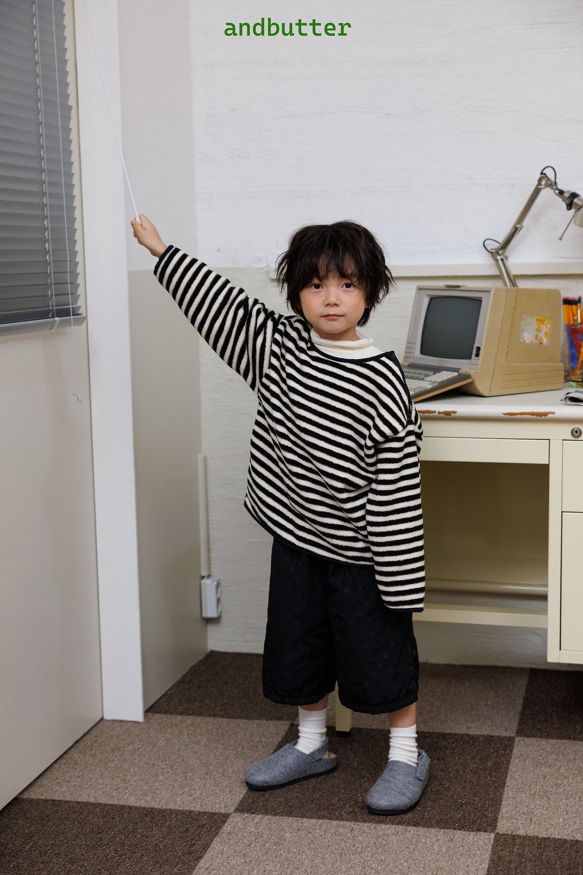 《予約》Dot Padded Pants / ANDBUTTER