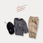 《予約》Autumn Stripe Tee / BONEOUNE