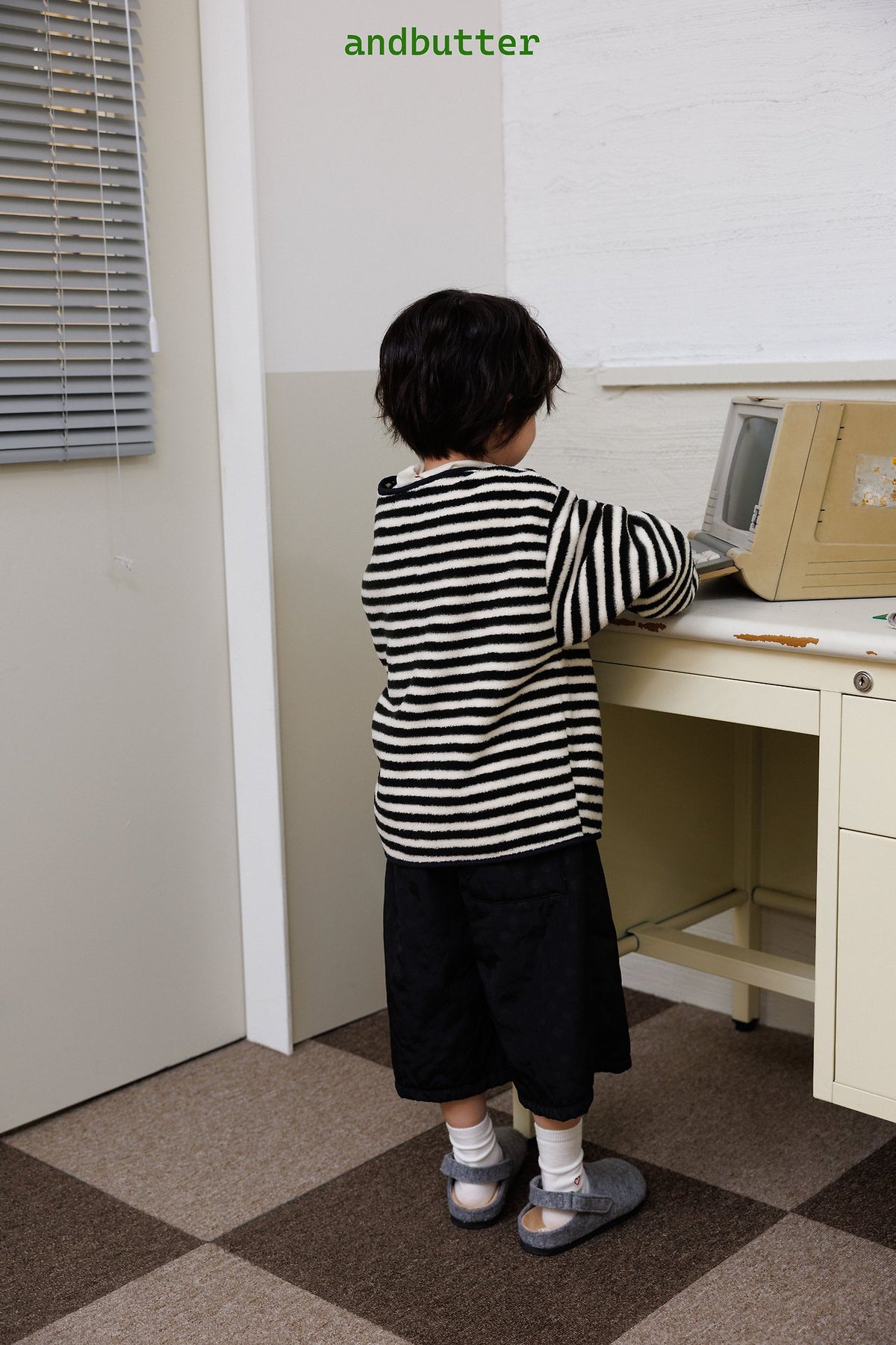 《予約》Dot Padded Pants / ANDBUTTER