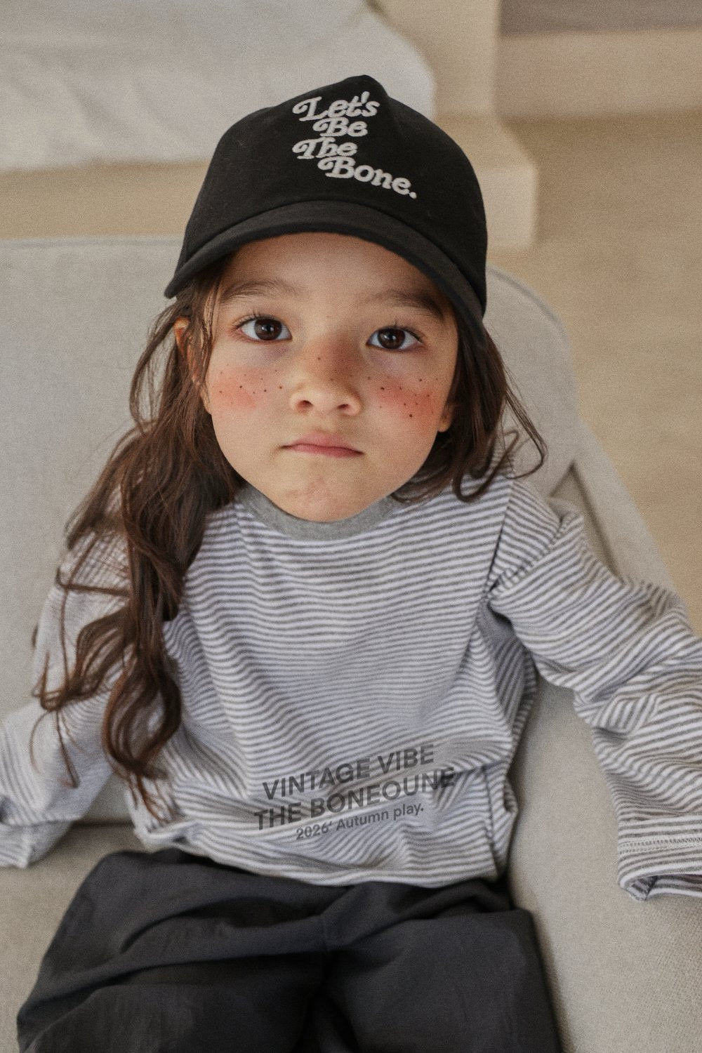 《予約》Autumn Stripe Tee / BONEOUNE