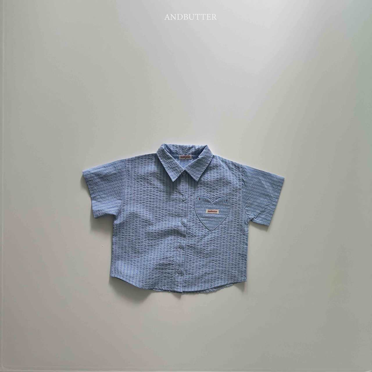 《予約》Bebe Heart Shirt / andbutter