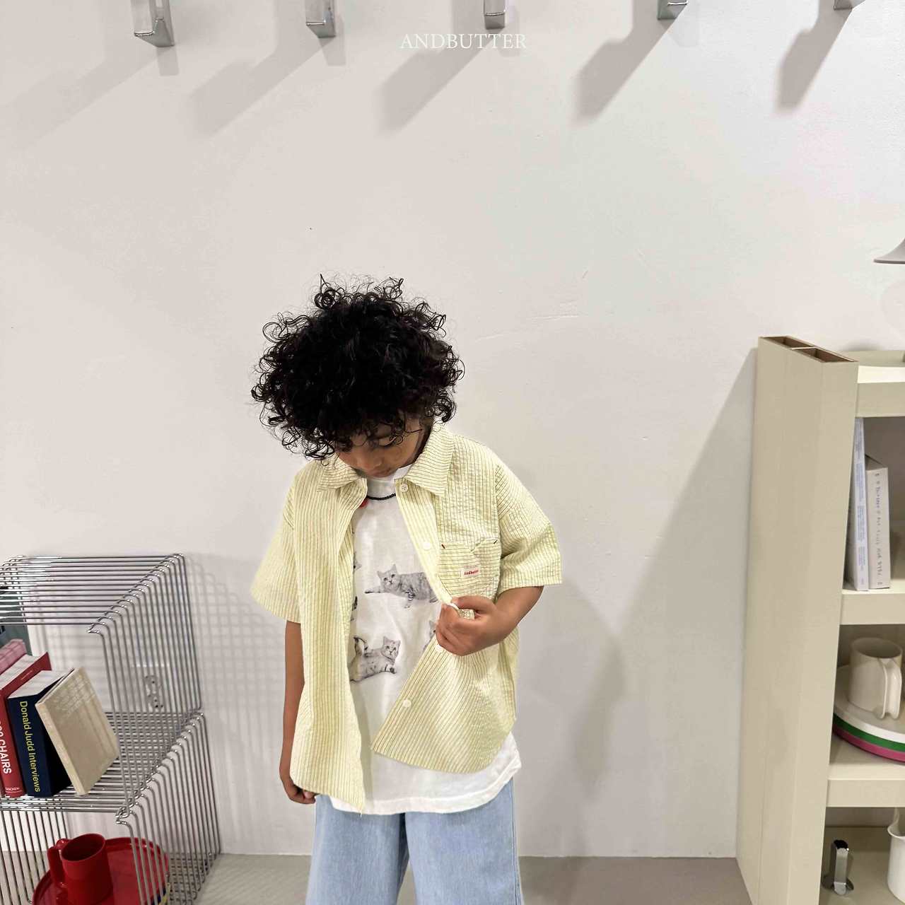 《予約》Bebe Heart Shirt / andbutter