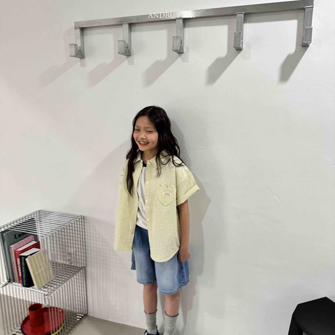《予約》Bebe Heart Shirt / andbutter