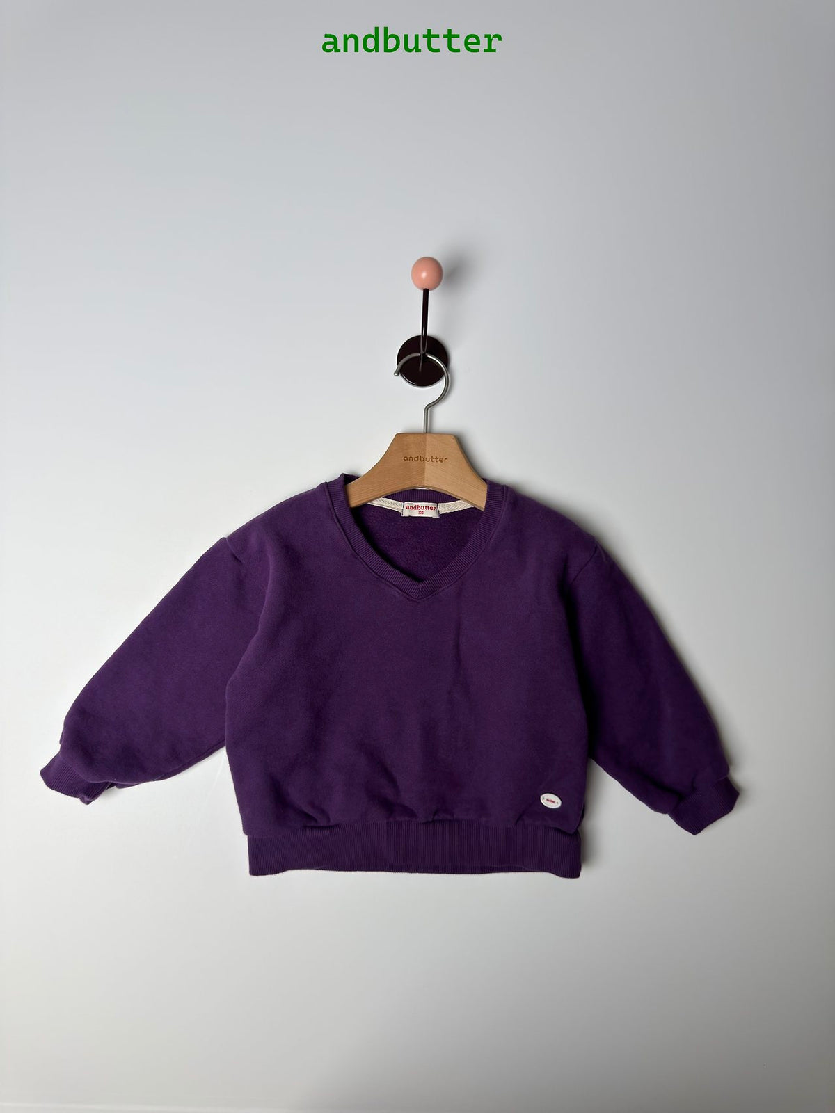 《予約》V-pong Sweat / ANDBUTTER
