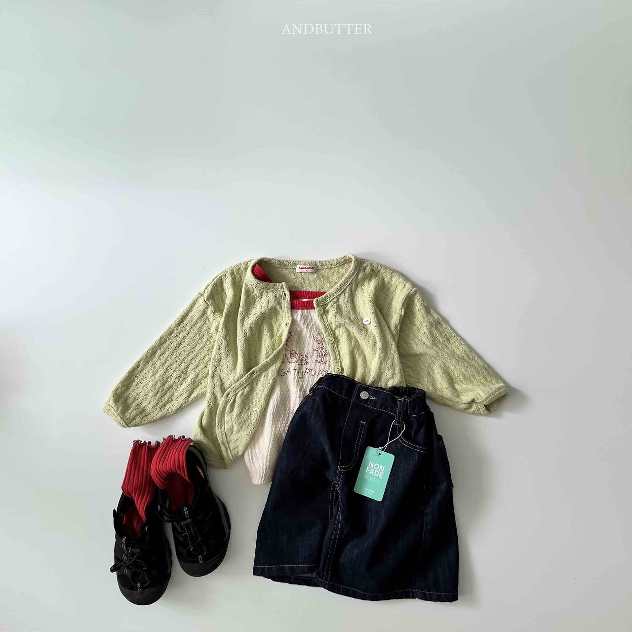 《予約》Non-Fade Bermuda Pants / andbutter