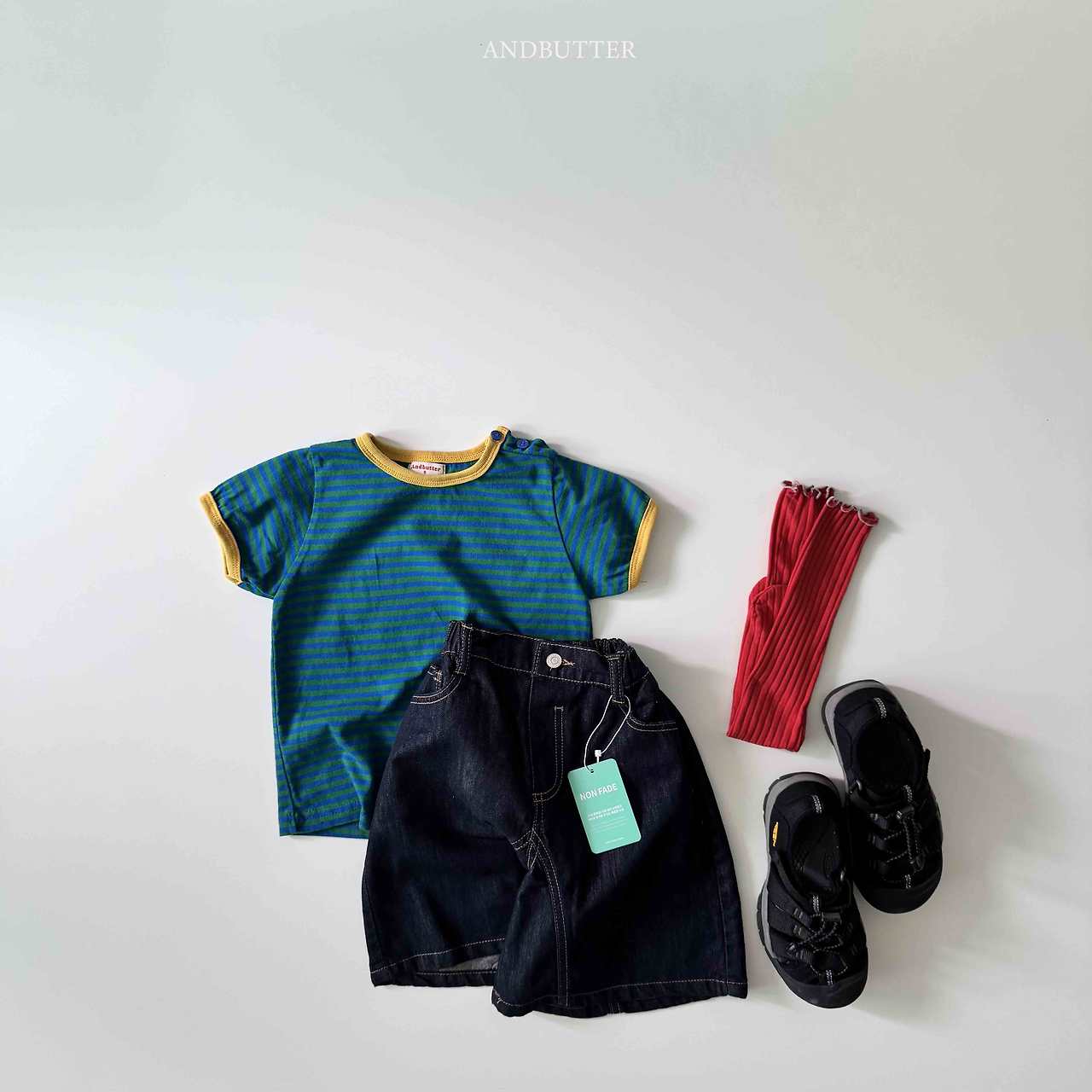 《予約》Non-Fade Bermuda Pants / andbutter
