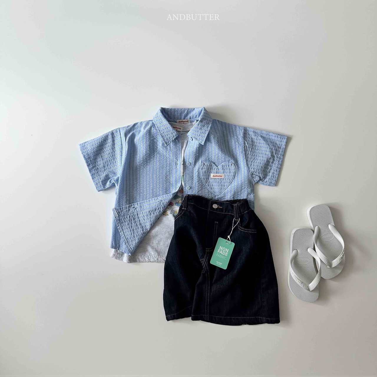 《予約》Non-Fade Bermuda Pants / andbutter