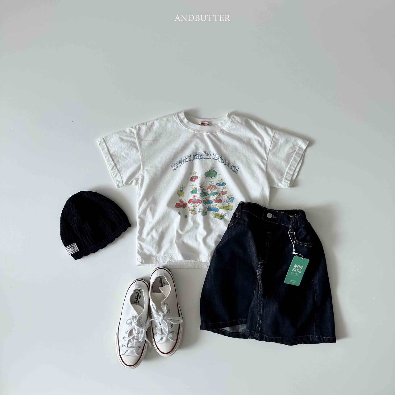 《予約》Non-Fade Bermuda Pants / andbutter