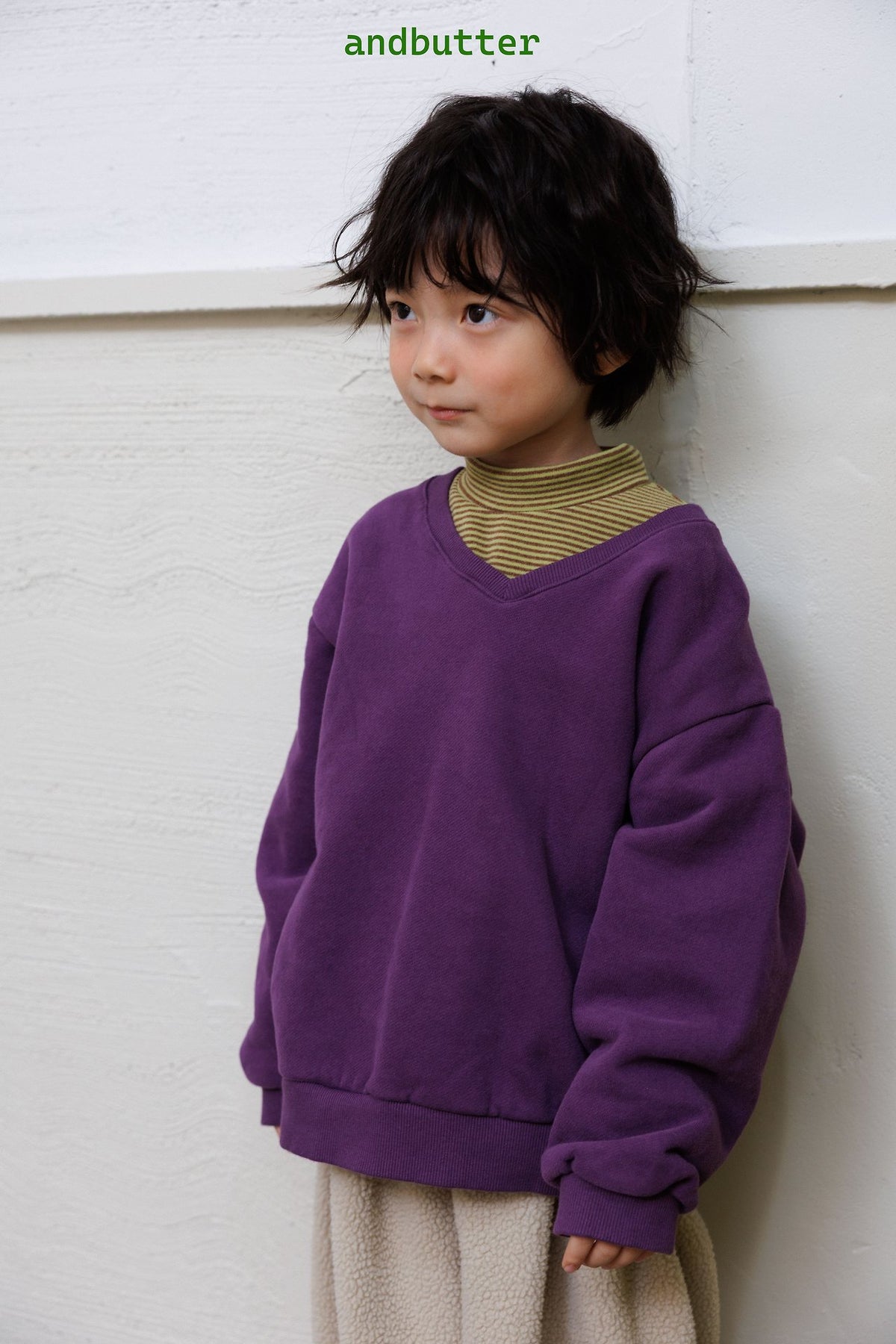 《予約》V-pong Sweat / ANDBUTTER