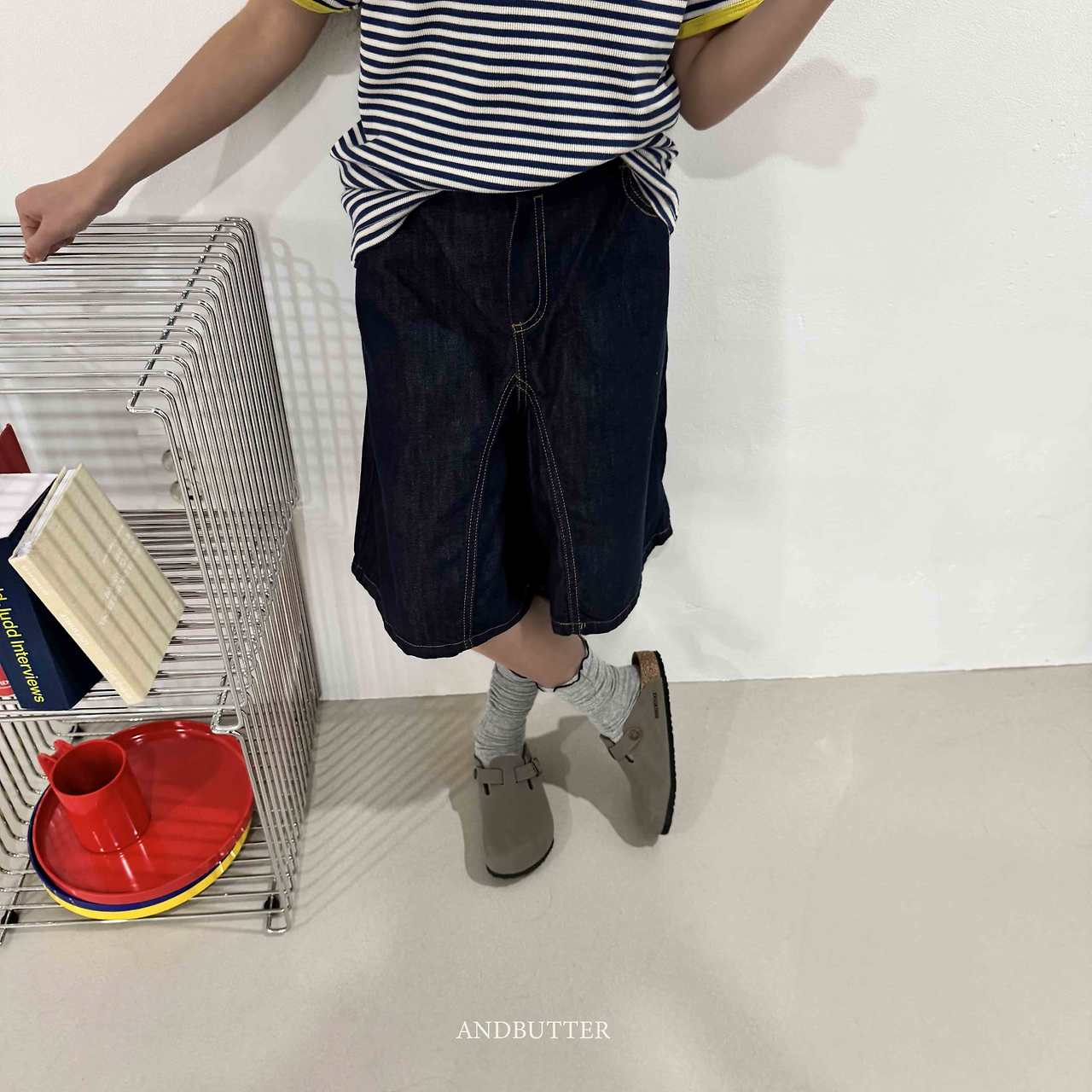 《予約》Non-Fade Bermuda Pants / andbutter