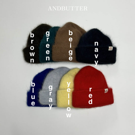 《予約》Autumn Angora Beanie / andbutter