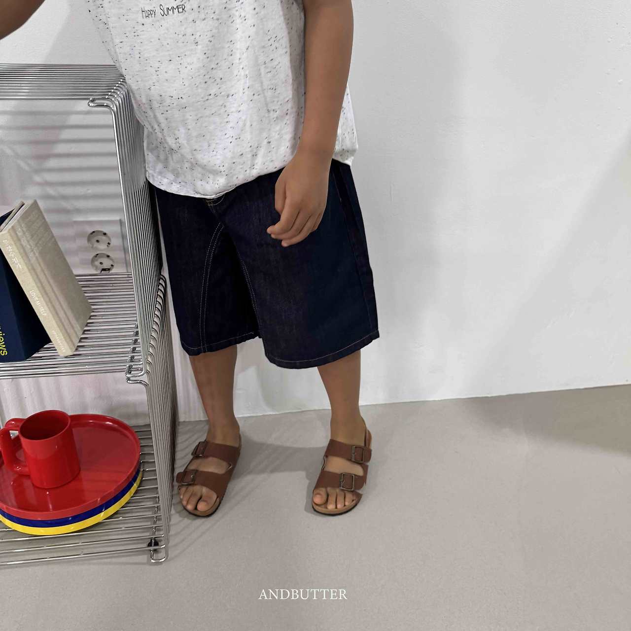 《予約》Non-Fade Bermuda Pants / andbutter