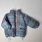 《予約》Mode Check Padded Jacket / ANDBUTTER