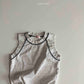 《予約》Ribbed Line Sleeveless / andbutter