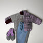 《予約》Mode Check Padded Jacket / ANDBUTTER