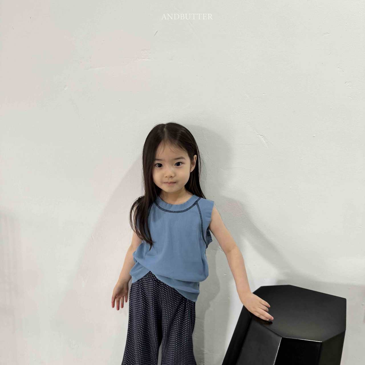 《予約》Ribbed Line Sleeveless / andbutter