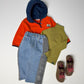 《予約》Sherpa Line Denim Pants / ANDBUTTER