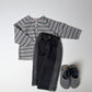《予約》Sherpa Line Denim Pants / ANDBUTTER