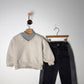 《予約》Sherpa Line Denim Pants / ANDBUTTER