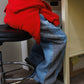 《予約》Sherpa Line Denim Pants / ANDBUTTER