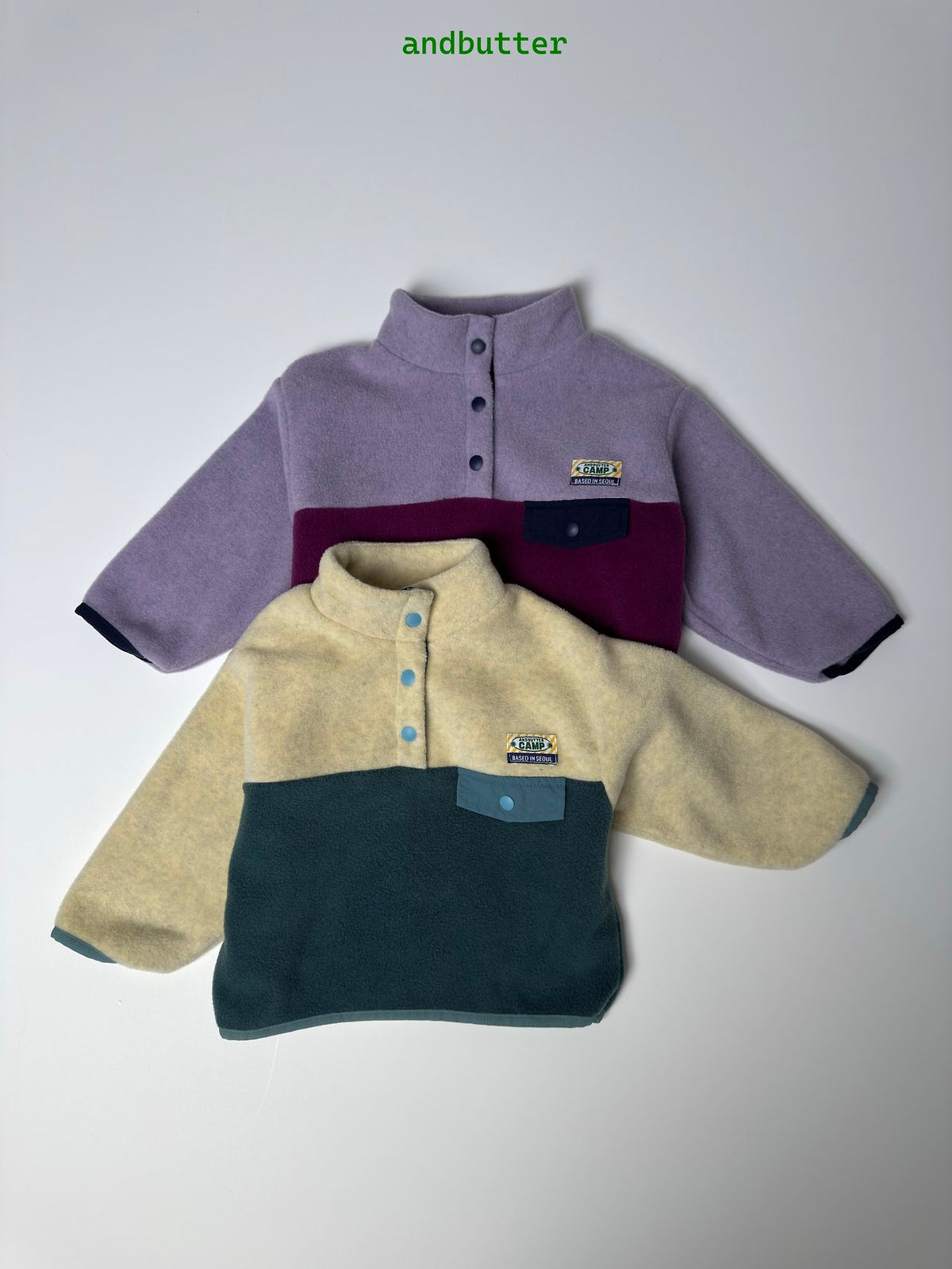《予約》Camp Color Fleece / ANDBUTTER