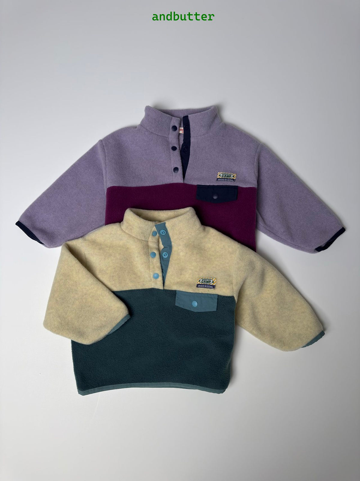 《予約》Camp Color Fleece / ANDBUTTER