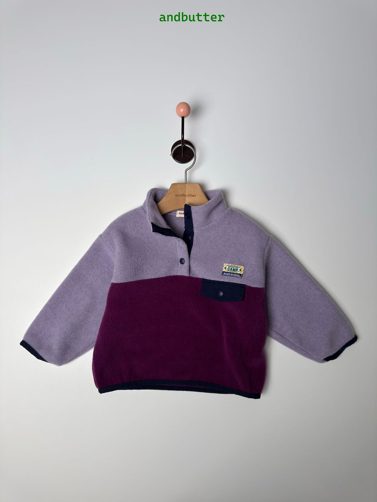 《予約》Camp Color Fleece / ANDBUTTER