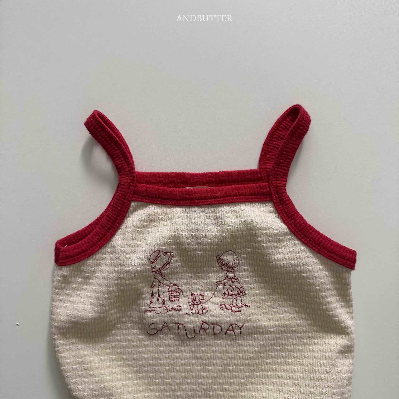 《予約》Saturday Sleeveless / andbutter