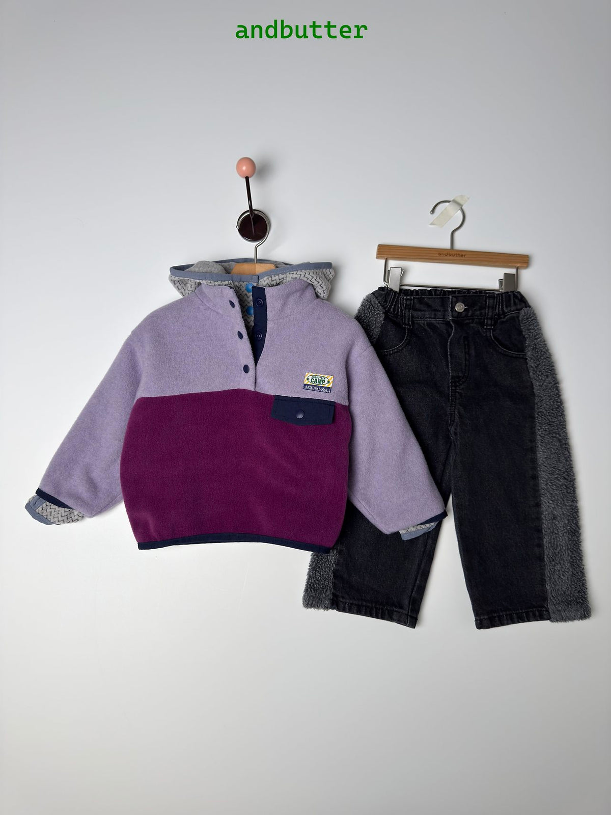 《予約》Camp Color Fleece / ANDBUTTER