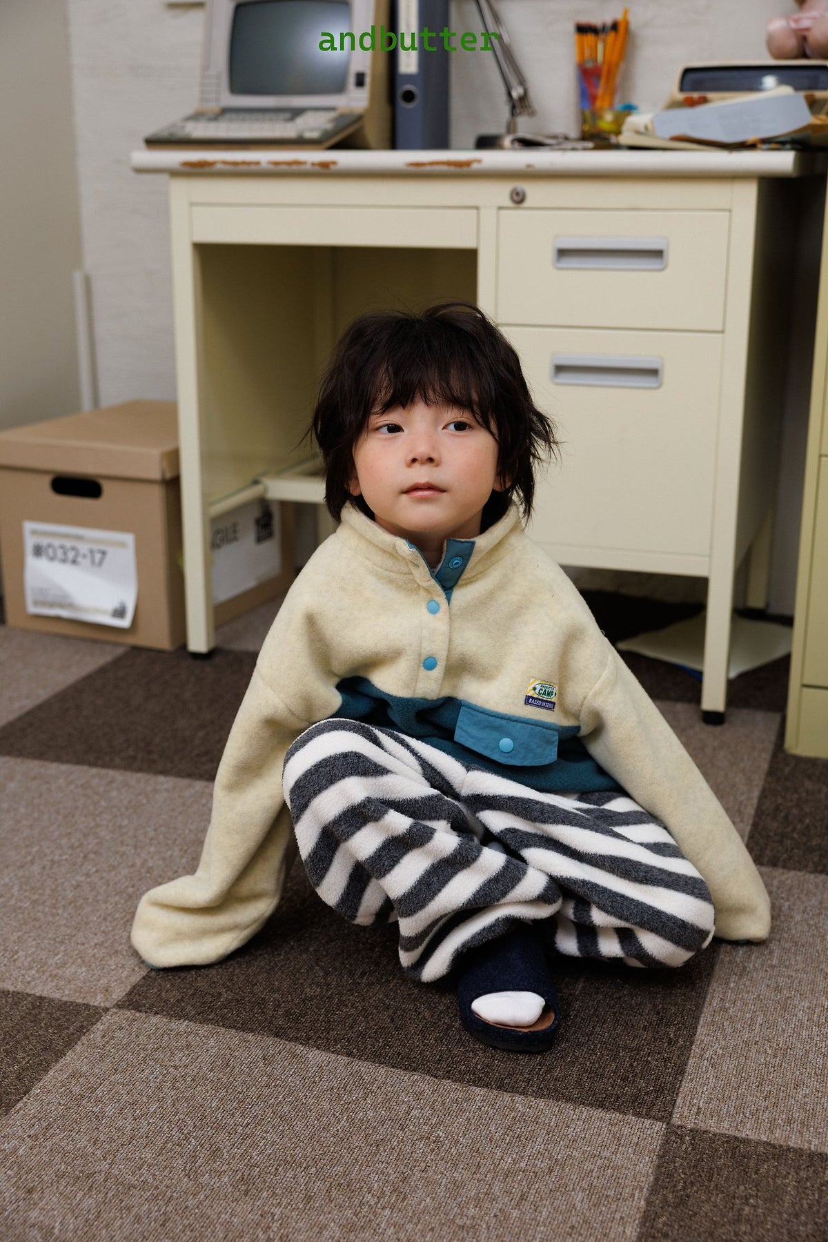《予約》Camp Color Fleece / ANDBUTTER