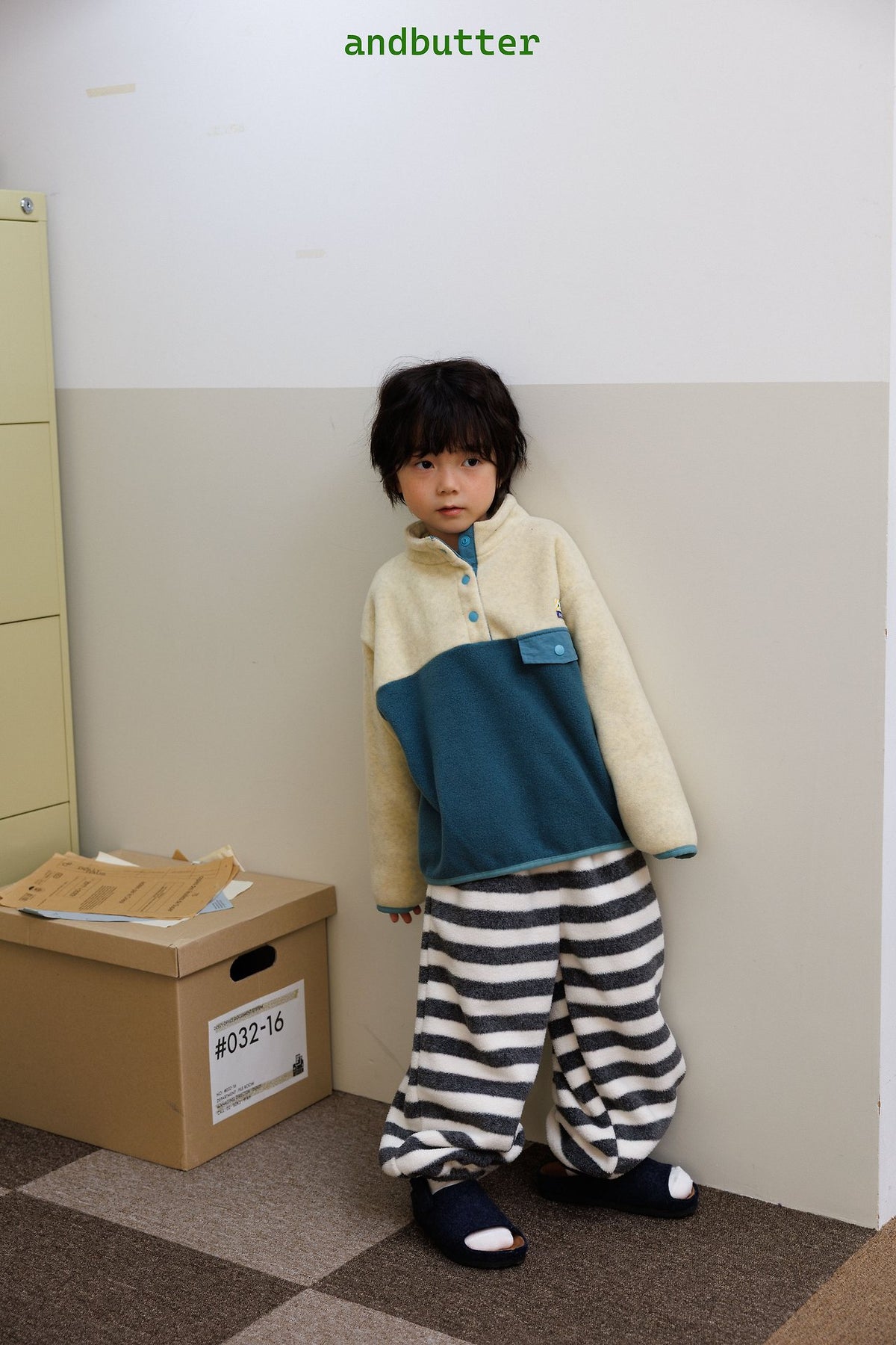 《予約》Camp Color Fleece / ANDBUTTER