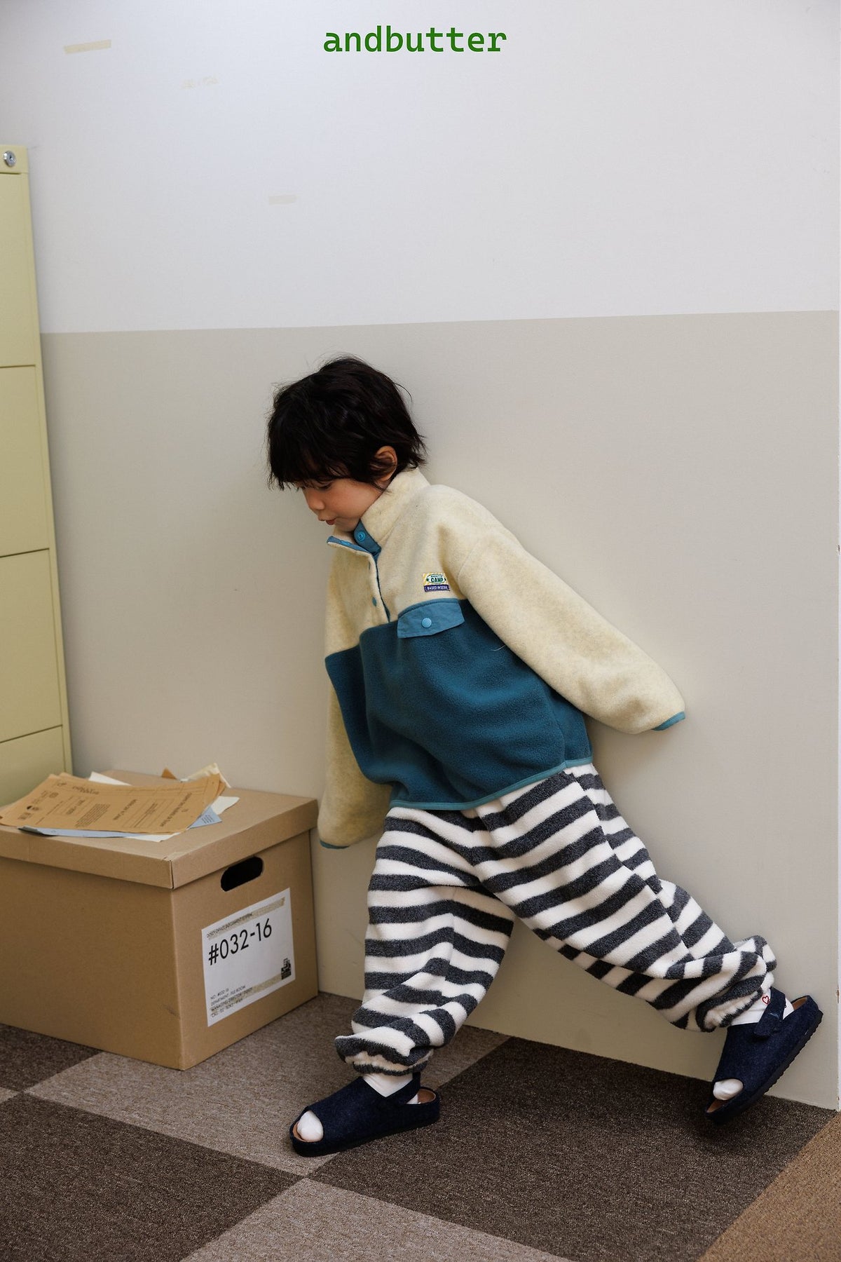 《予約》Camp Color Fleece / ANDBUTTER
