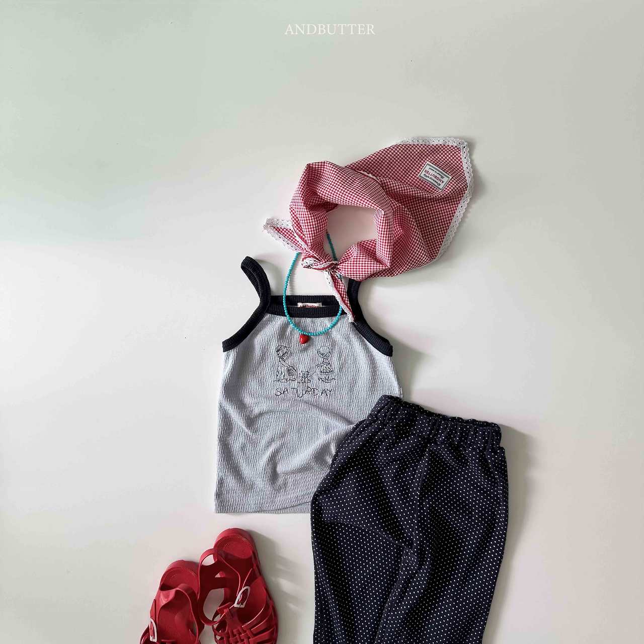 《予約》Saturday Sleeveless / andbutter