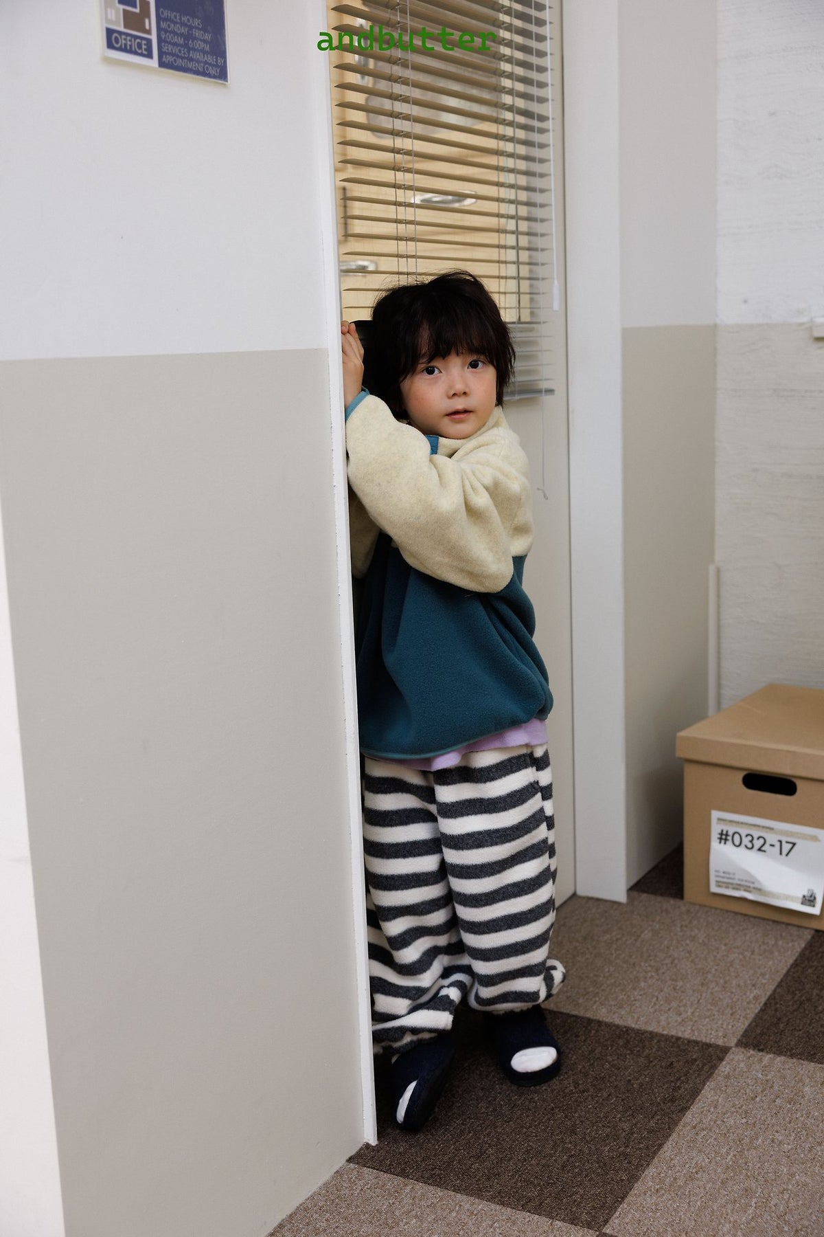 《予約》Camp Color Fleece / ANDBUTTER