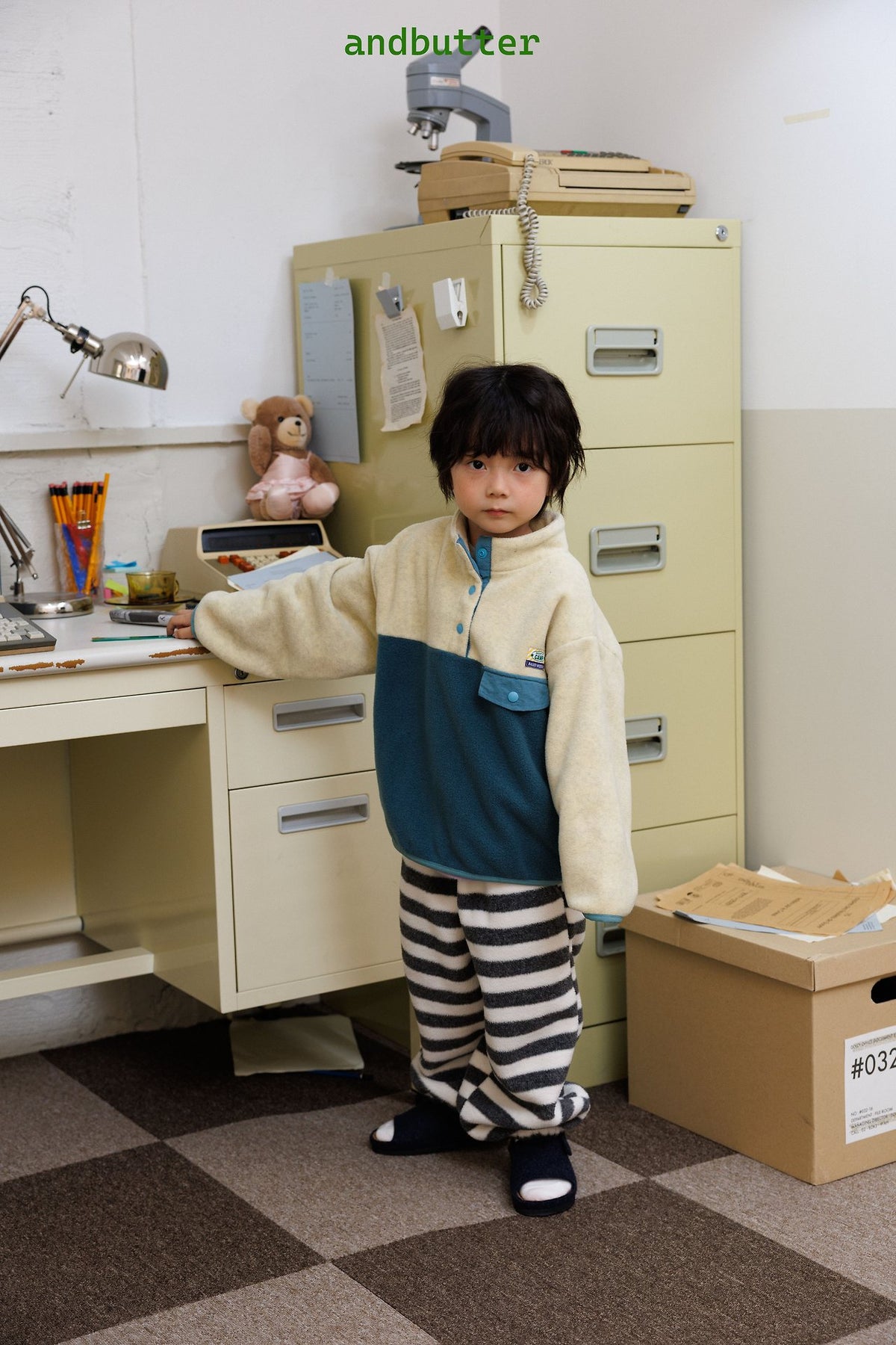 《予約》Camp Color Fleece / ANDBUTTER