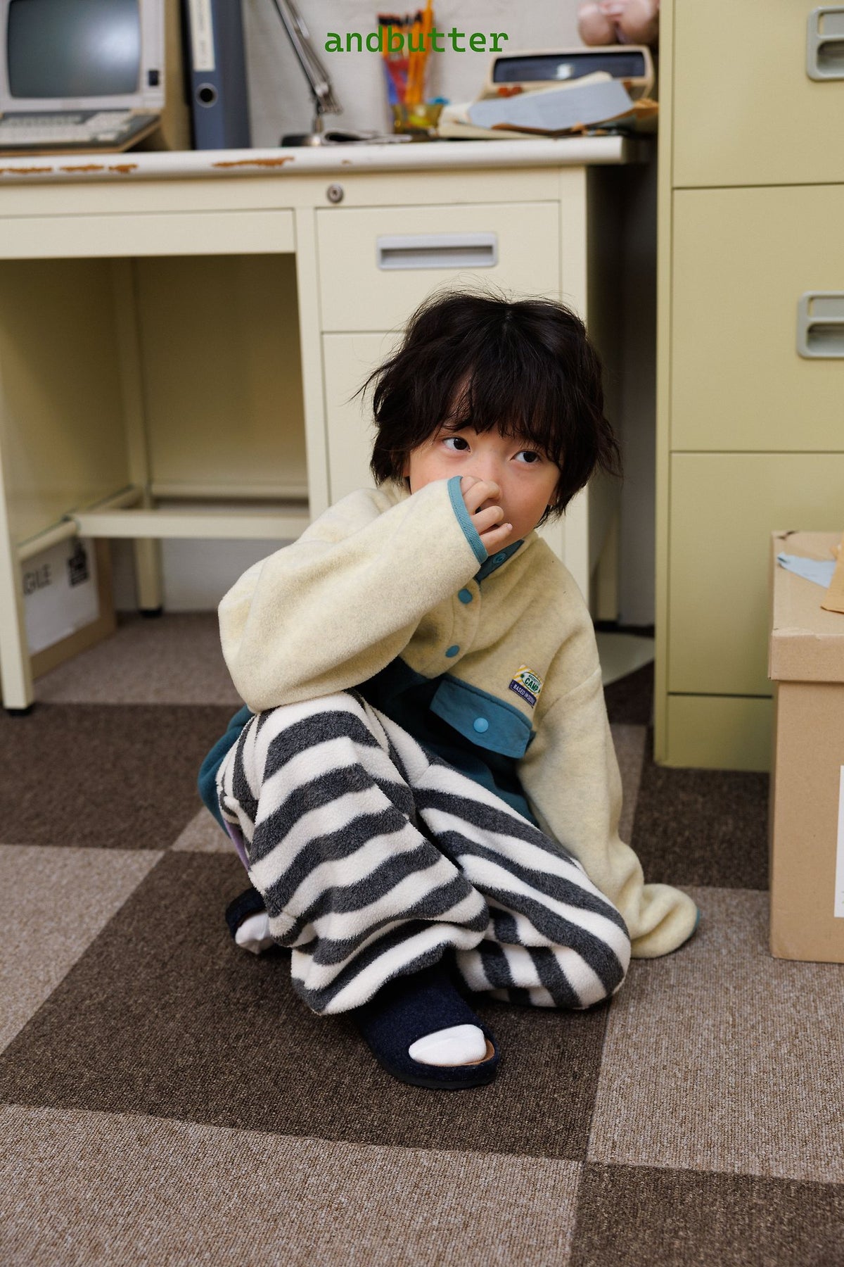 《予約》Camp Color Fleece / ANDBUTTER