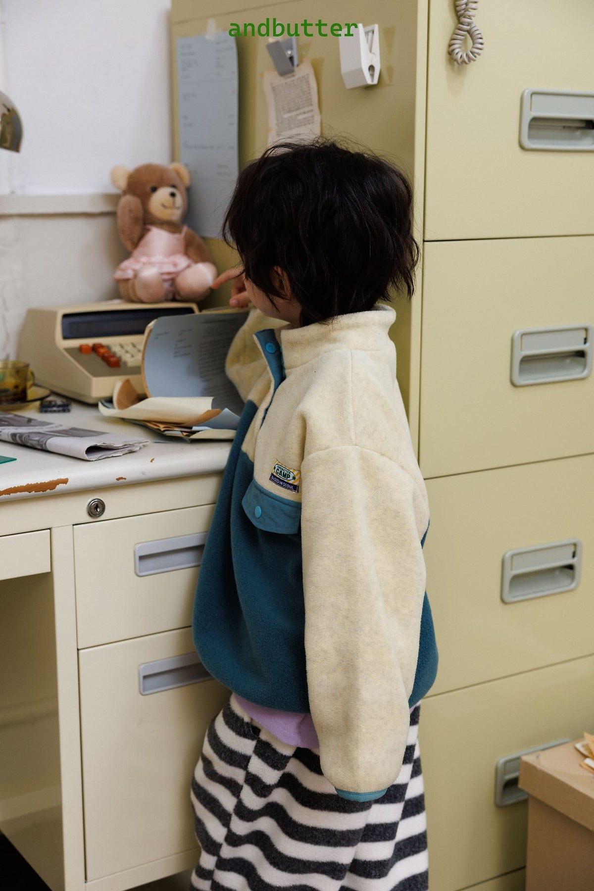 《予約》Camp Color Fleece / ANDBUTTER
