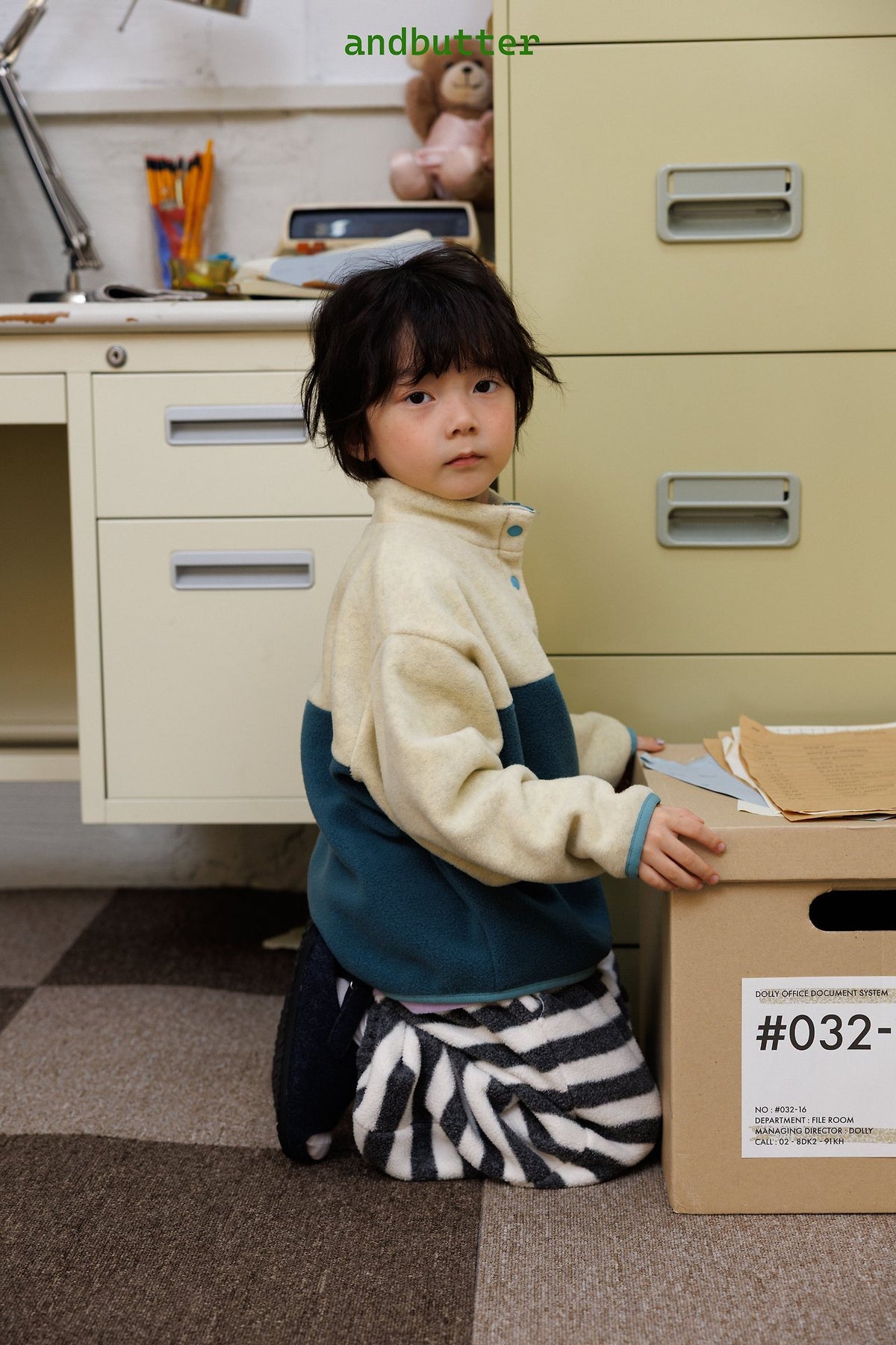 《予約》Camp Color Fleece / ANDBUTTER