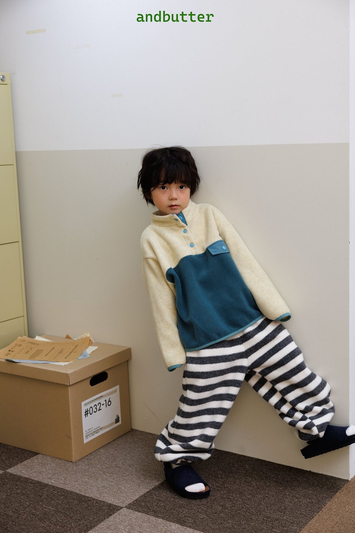 《予約》Camp Color Fleece / ANDBUTTER
