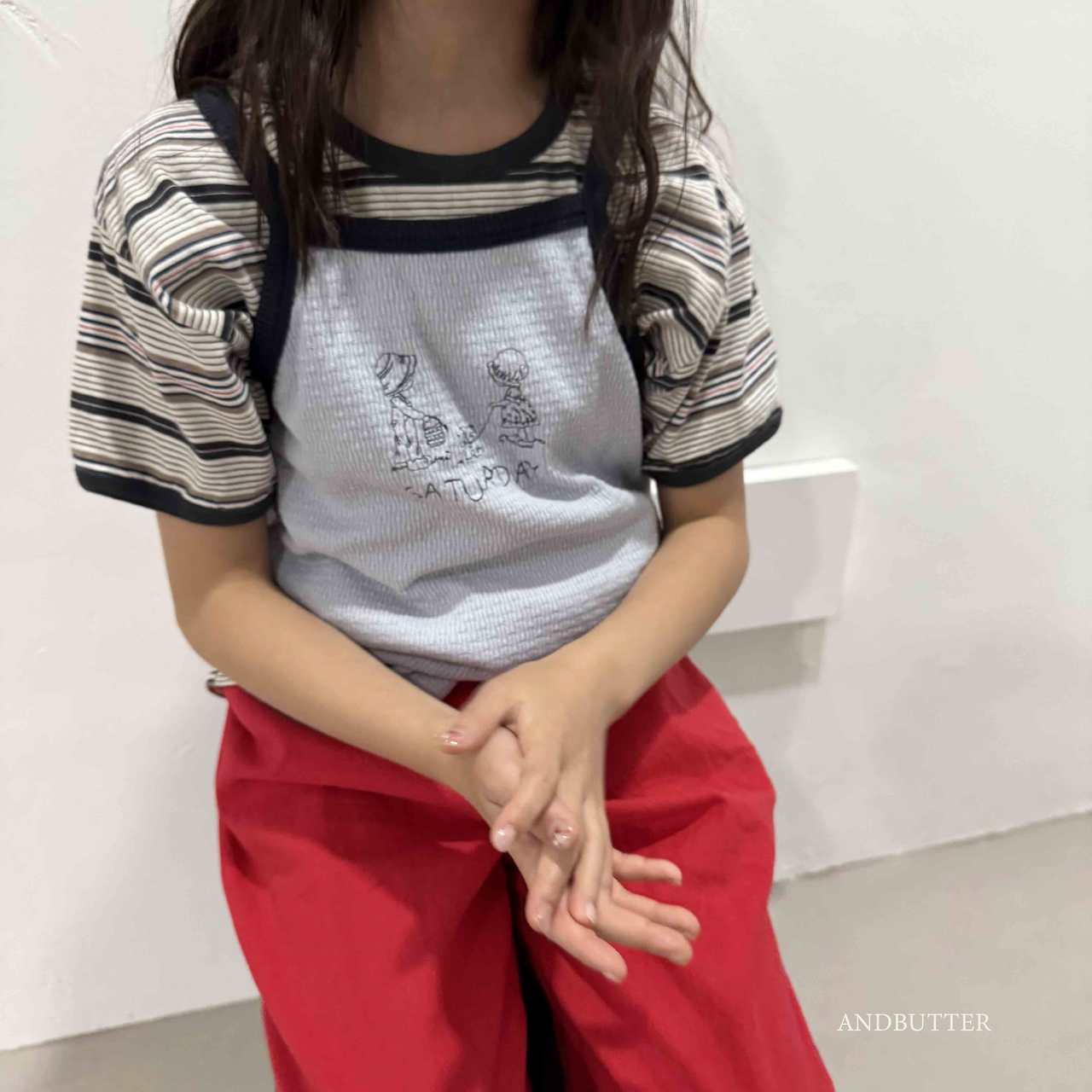 《予約》Saturday Sleeveless / andbutter