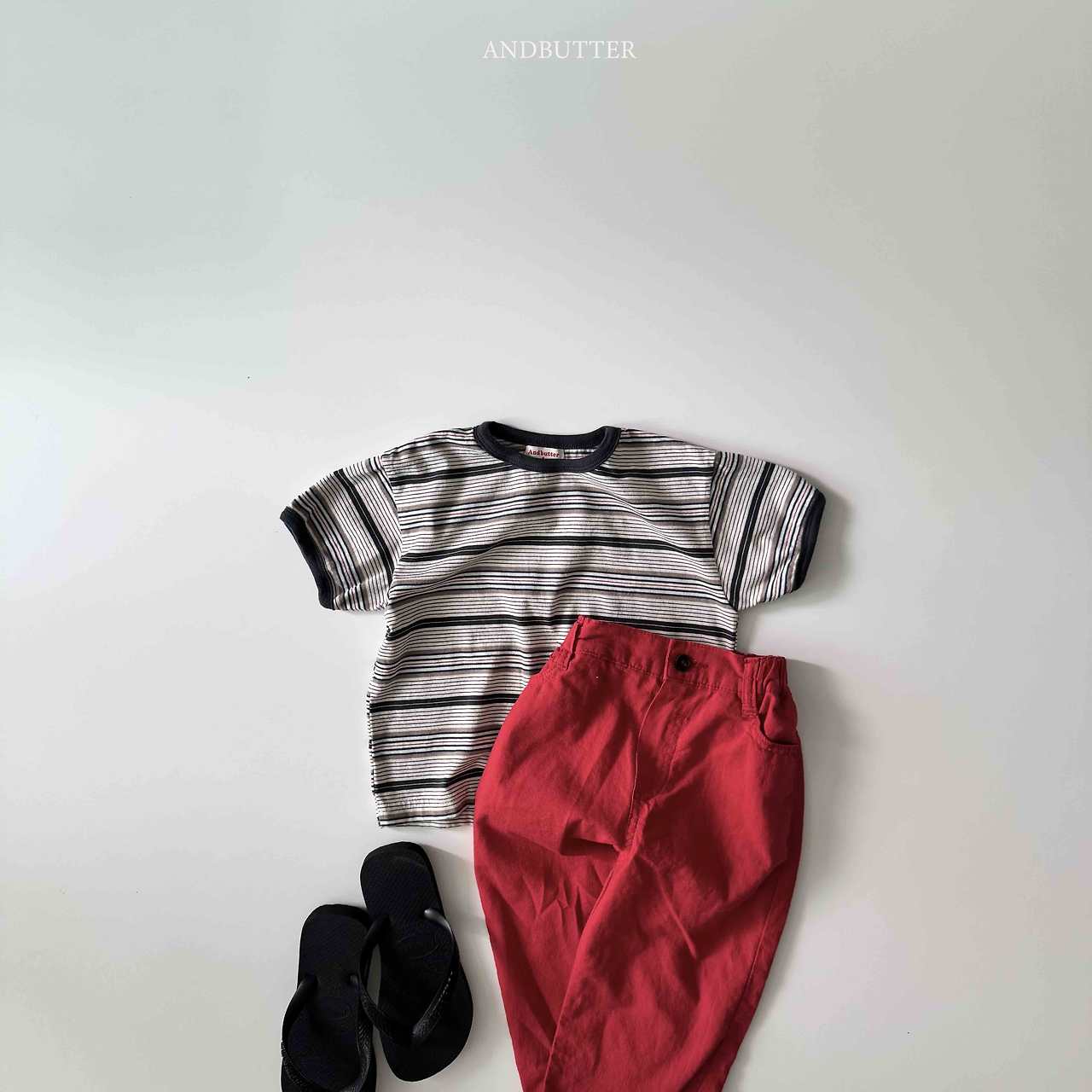《予約》Play Color Tee / andbutter