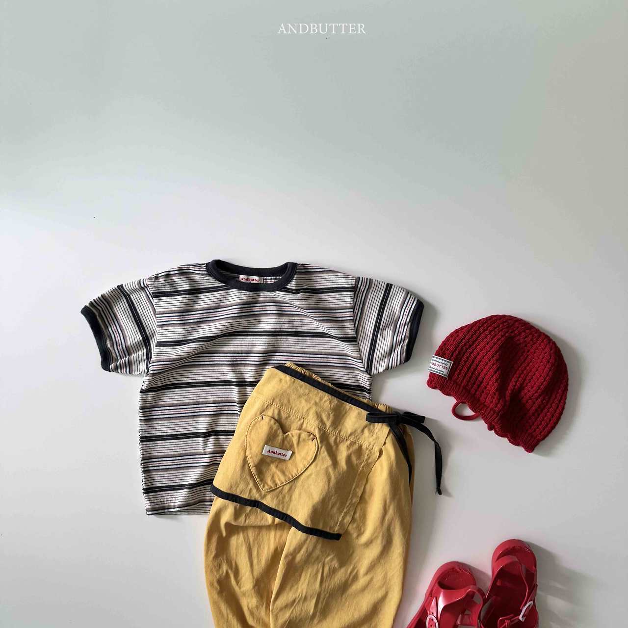 《予約》Play Color Tee / andbutter