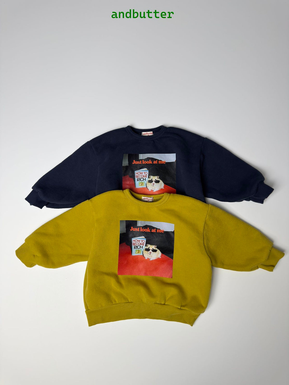 《予約》Rich Hamster Sweat / ANDBUTTER