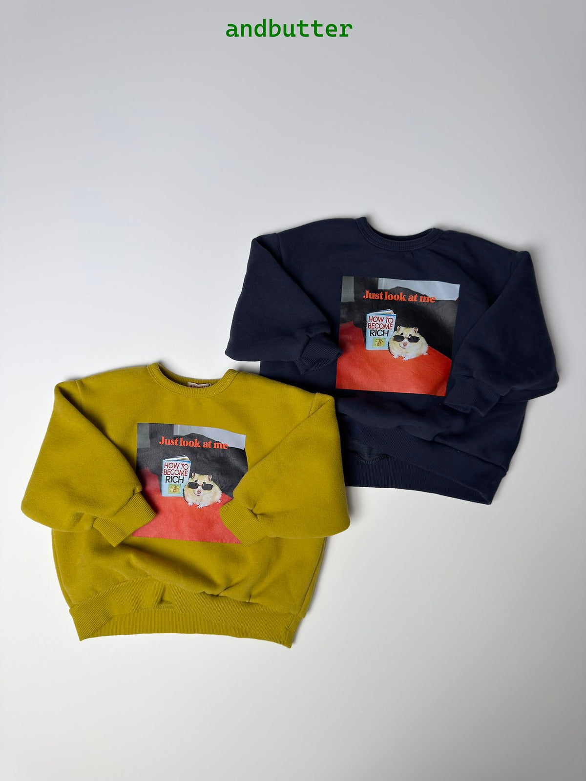 《予約》Rich Hamster Sweat / ANDBUTTER