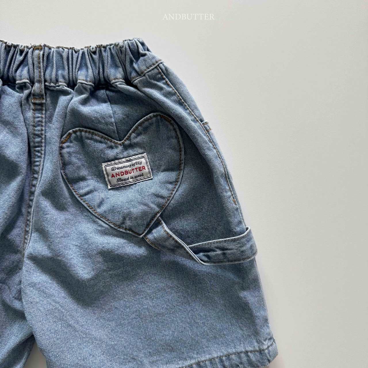 《予約》Heart Loop Pants / andbutter
