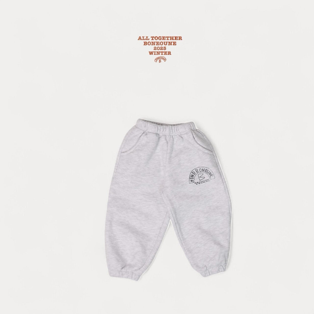 《予約》Kind Jogger Pants / Boneoune