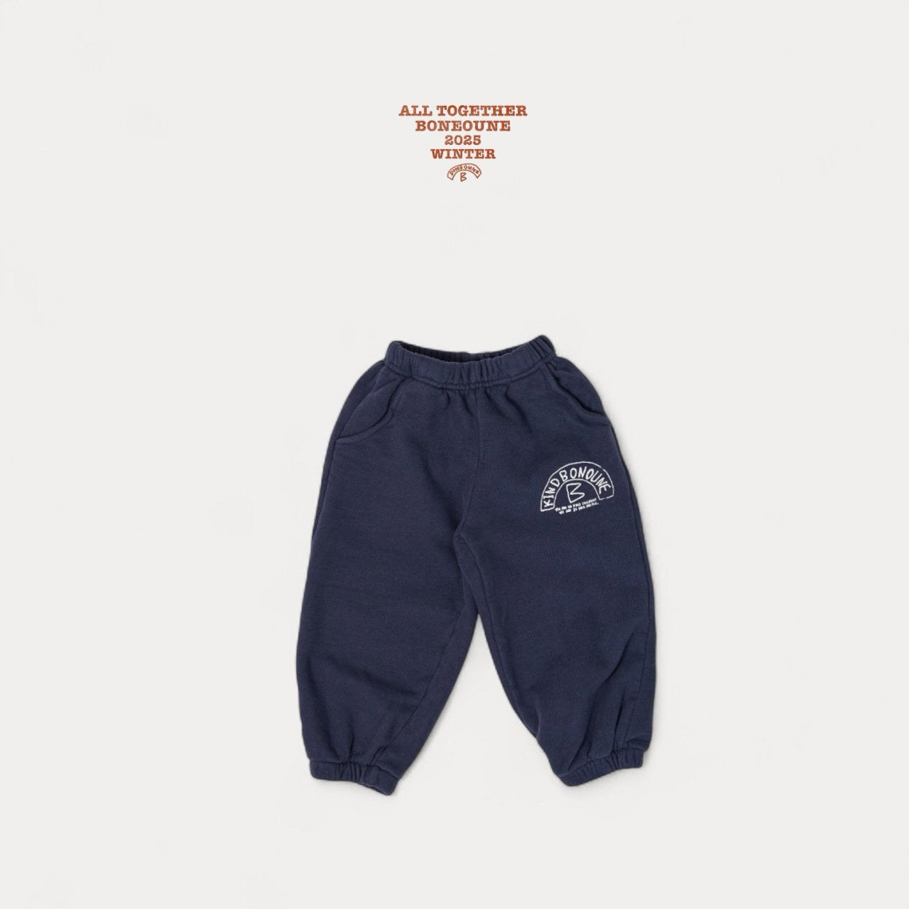 《予約》Kind Jogger Pants / Boneoune