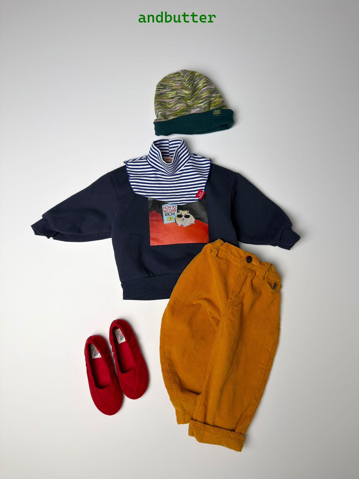 《予約》Rich Hamster Sweat / ANDBUTTER