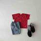 《予約》Heart Loop Pants / andbutter